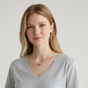 Lele Sadoughi Gold cactus Flower Pendant Necklace